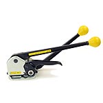 Sealless combination tool for high tensile steel strapping