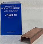 JK560-18 (A-34) Carton Staples, 3/4-inch leg. LF. 20,000/carton. JK Brand.