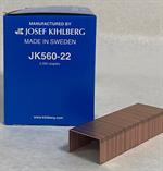 JK560-22 (A-78) Carton Staples, 7/8-inch leg. LF. 20,000/carton. JK Brand.