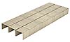 Duo-Fast 50 staples 3/8-in leg, Stainless steel, 5,000/box. Made in Europe.