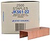 JK561-22 (C-78) Carton Staples, 7/8-inch leg. LF. 20,000/carton. JK Brand.