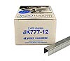 JK777-12 (DuoFast 1100) staples 1/2-inch. Galv. 2,400/box. JK Brand.
