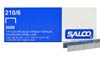 Salco Blue Streak 1/4-inch staples for electric staplers. Similar to Rapid 66/6. High carbon, Galv.