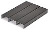 Standard office staples 1/4-inch length. Black. Galv. 1,000/box.