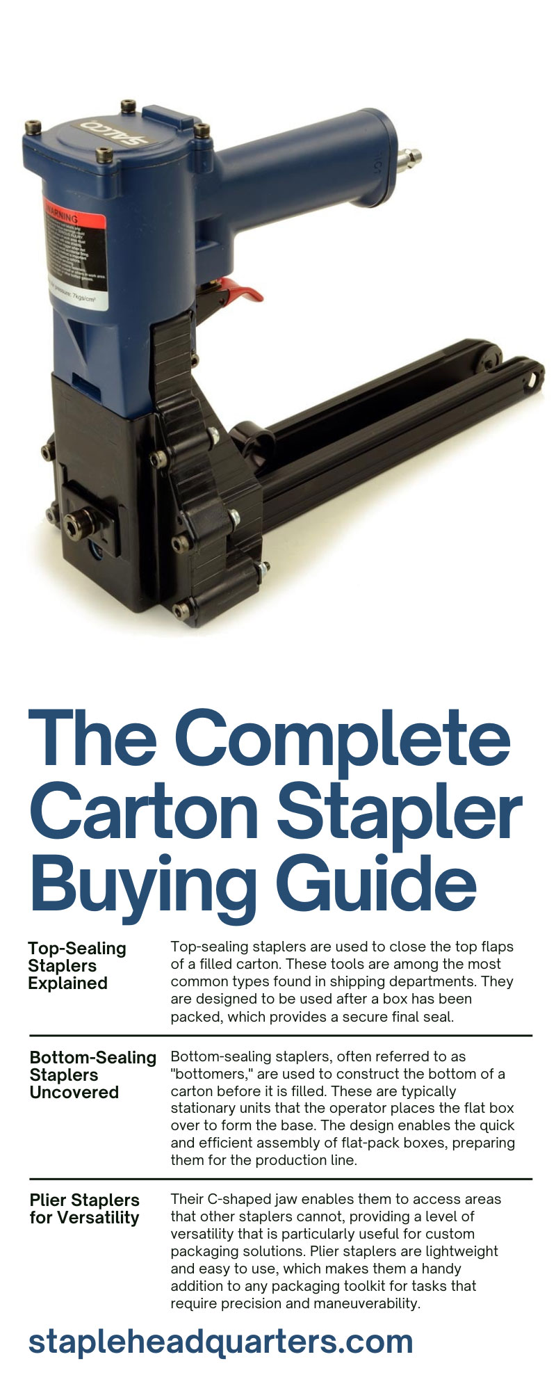 The Complete Carton Stapler Buying Guide
