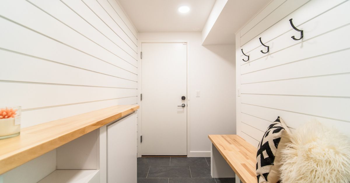 How To Install Shiplap Without Nails Showing