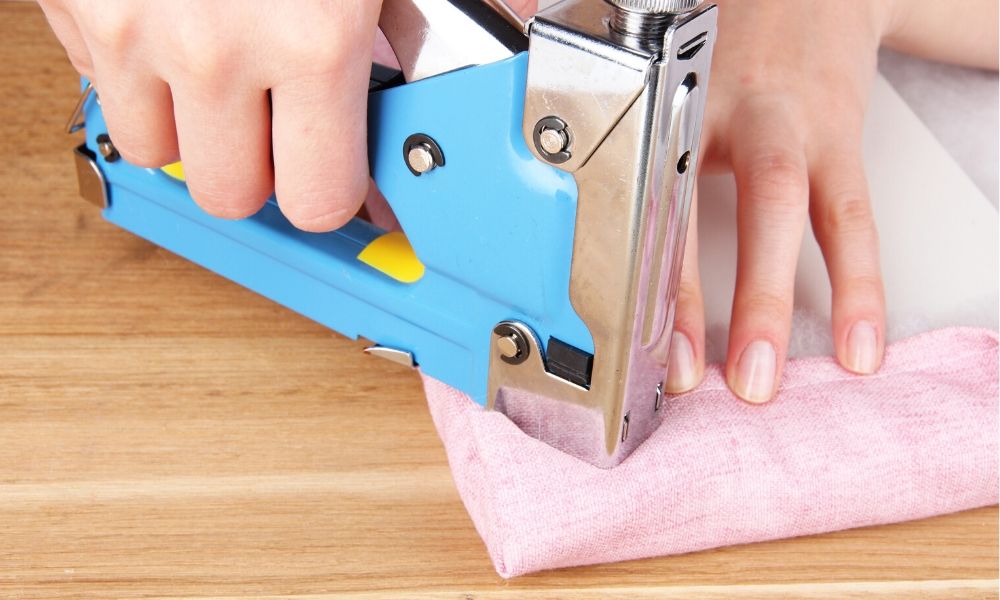 How to Reupholster Chairs Using a Staple Gun