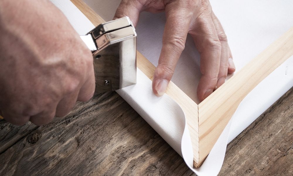 How to Use a Picture Frame Stapler