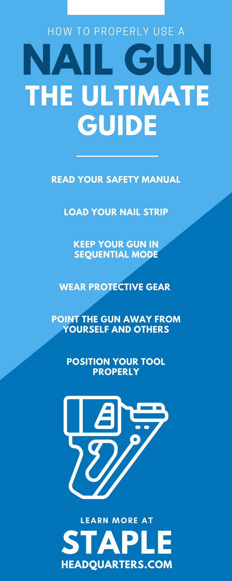 How To Properly Use a Nail Gun: The Ultimate Guide