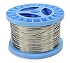 0.20 X 0.25 inch Flat Bookbinding Wire 5 lb spool.